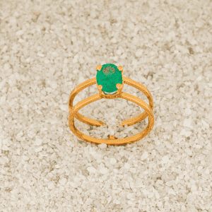 Anillo de esmeralda
