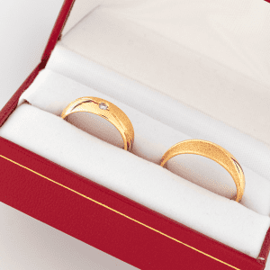Diseño argollas de matrimonio 5 argollas de matrimonio en oro 18k